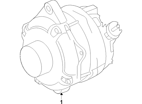 2020 Lincoln Continental Alternator Diagram 1