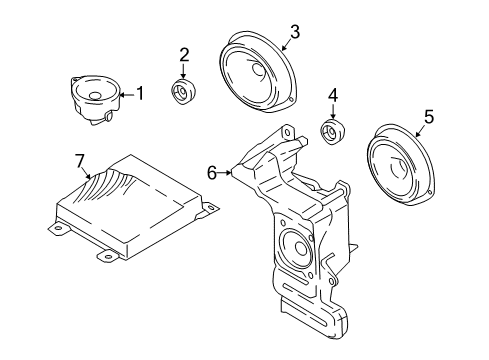 2021 Ford EcoSport Sound System Diagram 2