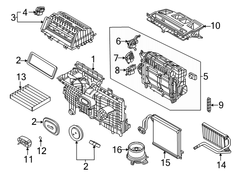 2020 Lincoln Corsair Air Conditioner Diagram 3