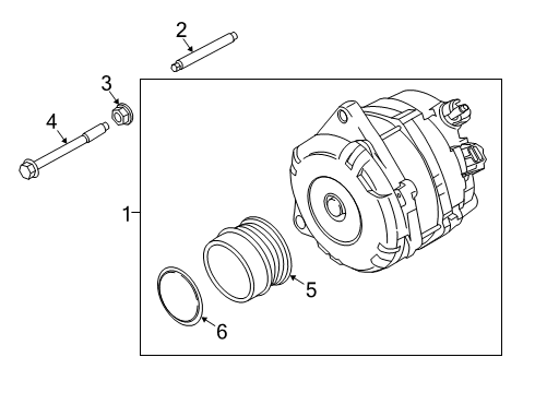 2020 Lincoln Nautilus Alternator Diagram 3