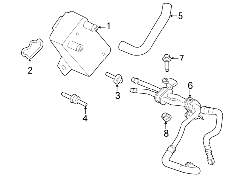 2022 Ford Bronco Oil Cooler Diagram 2