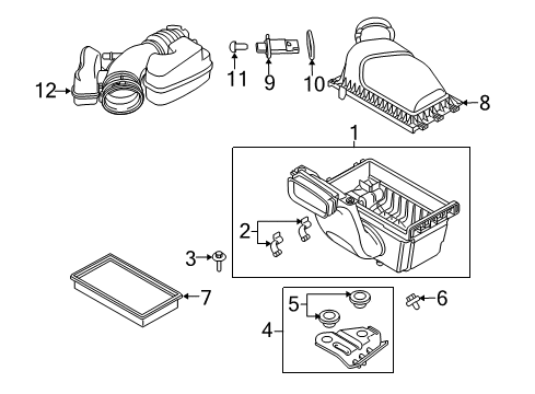 2019 Ford Police Interceptor Sedan Air Intake Diagram 2