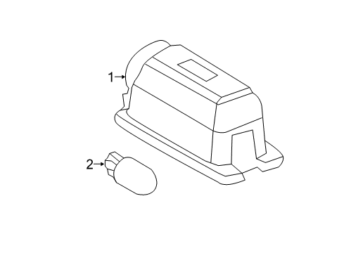 2019 Ford Police Interceptor Utility Bulbs Diagram 4