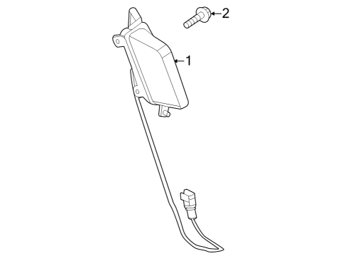 2023 Ford F-150 Side Marker Lamps Diagram