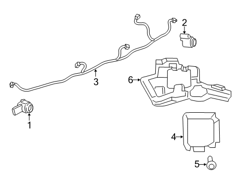 2022 Ford Transit Connect Lane Departure Warning Diagram