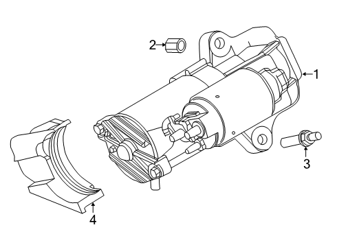 2020 Ford Explorer Starter Diagram 2