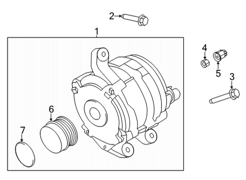 2022 Ford Maverick Alternator Diagram