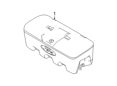 2020 Ford F-150 Storage Compartment Diagram