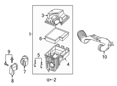 2021 Ford Transit Air Intake Diagram 1