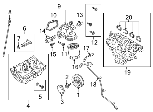 2023 Lincoln Nautilus Senders Diagram 1