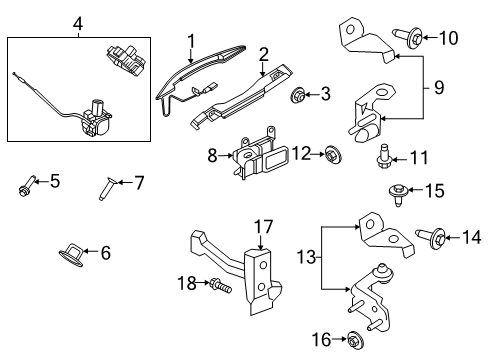 2022 Lincoln Aviator Front Door Diagram 3