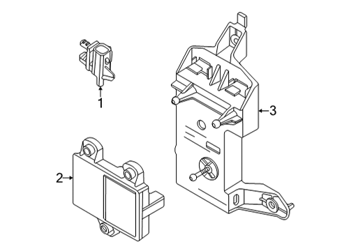 2023 Ford Maverick WIRE ASY Diagram for NZ6Z-14B474-B