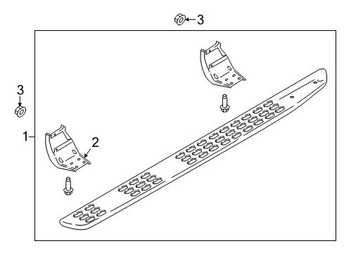 2020 Ford F-150 Running Board Diagram 15