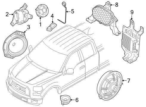 2021 Ford F-150 Sound System Diagram 2