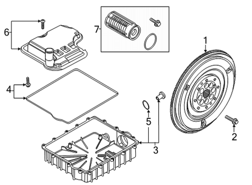 2022 Ford Mustang Automatic Transmission Diagram 3