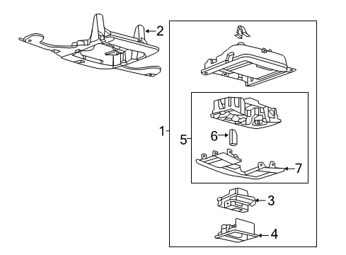 2019 Ford Police Interceptor Utility Sunroof Diagram