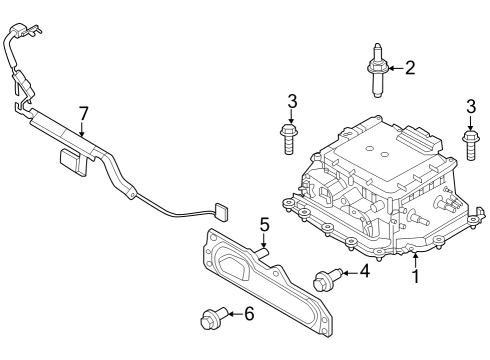 2023 Ford Mustang Mach-E Electrical Components Diagram 6