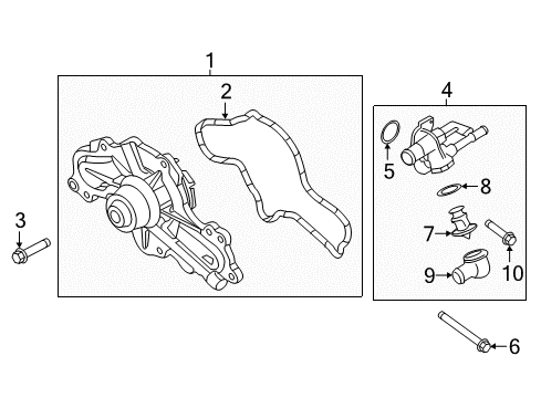 2020 Lincoln Continental Water Pump Diagram 3