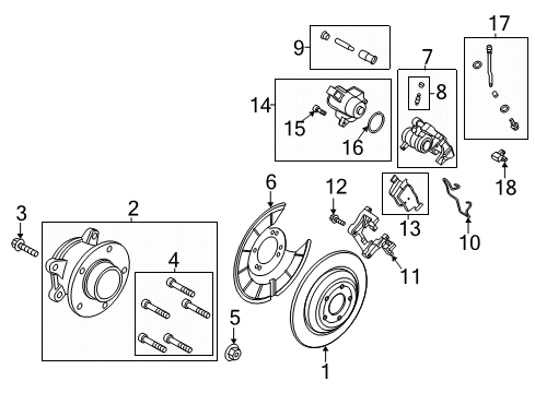 2023 Ford Escape Parking Brake Diagram 3