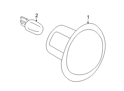 2020 Ford Transit Connect Side Repeater Lamps Diagram