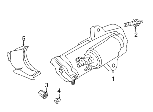 2022 Ford Bronco Sport Starter Diagram 2