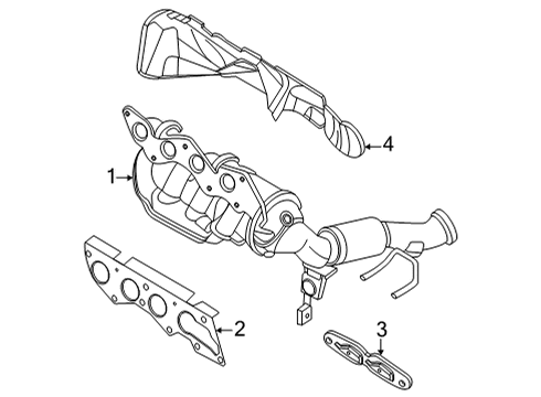 2022 Ford Maverick Exhaust Manifold Diagram