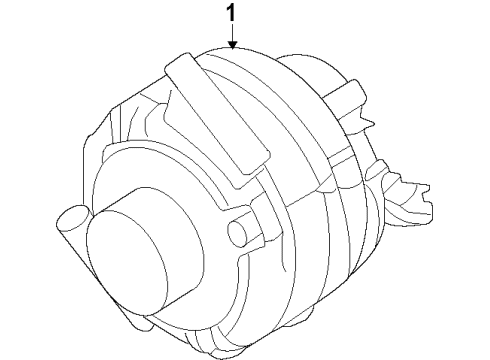 2020 Ford Fusion Alternator Diagram 1