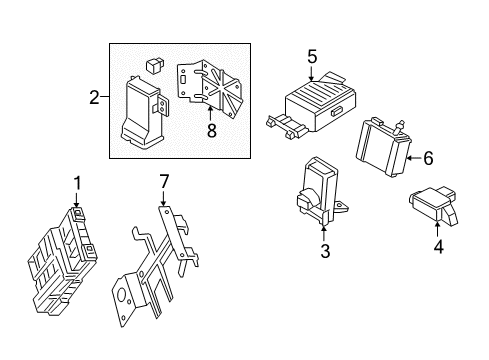 2020 Lincoln Continental Electrical Components Diagram 4