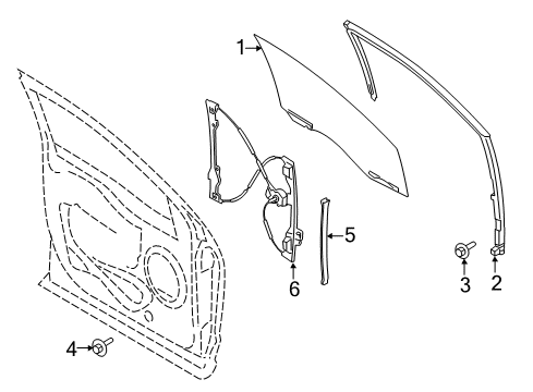 2020 Ford F-150 Front Door Diagram 2