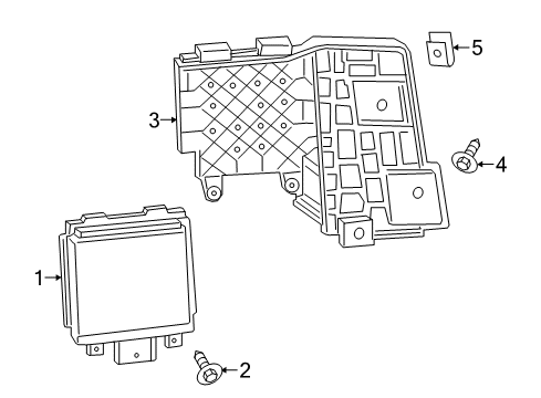 2020 Lincoln MKZ Electrical Components Diagram 3