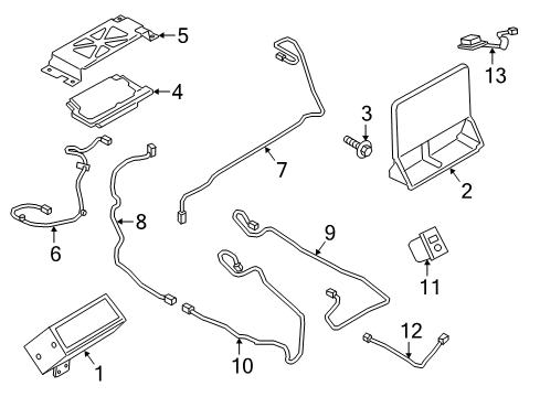 2021 Lincoln Navigator CABLE Diagram for JL7Z-19A397-D