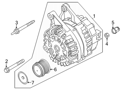 2022 Ford Bronco Sport Alternator Diagram 2