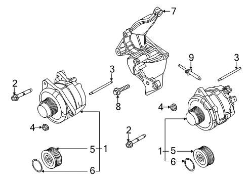 2022 Ford Transit Alternator Diagram 2