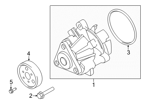 2020 Lincoln MKZ Water Pump Diagram 2