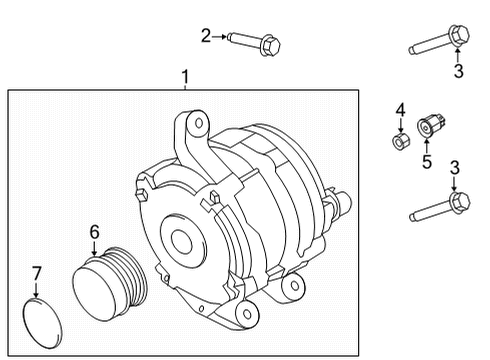 2023 Ford Bronco Sport Alternator Diagram 3