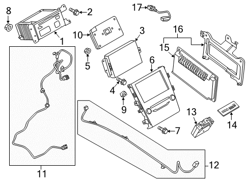 2020 Ford Fusion Navigation System Diagram 3