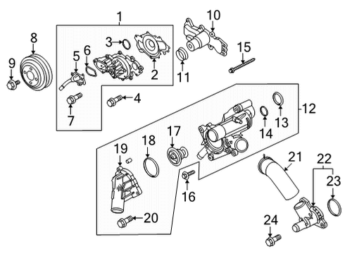 2023 Ford F-150 Water Pump Diagram 9