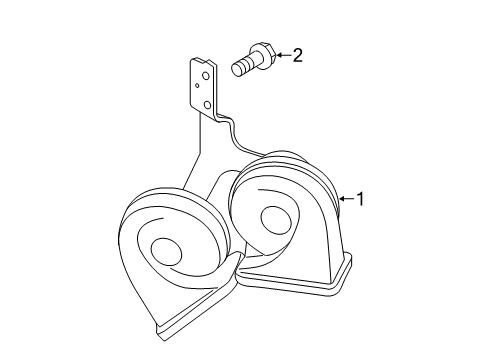 2023 Ford Transit Horn Diagram