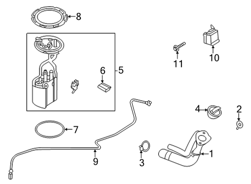 2022 Ford F-250 Super Duty Fuel Supply Diagram 11