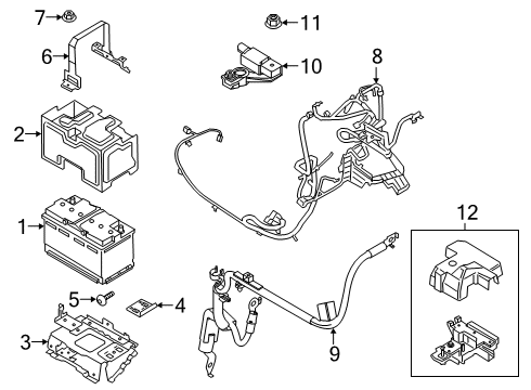 2023 Ford Ranger Battery Diagram