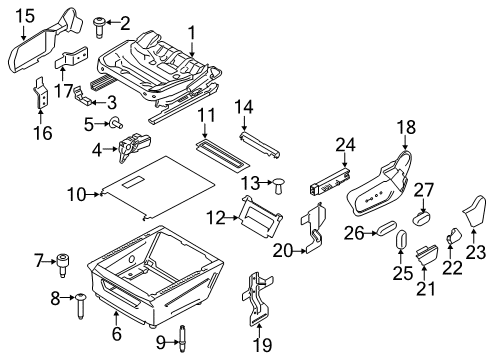 2021 Ford Transit Power Seats Diagram