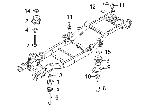 2020 Ford F-150 Frame & Components Diagram 5