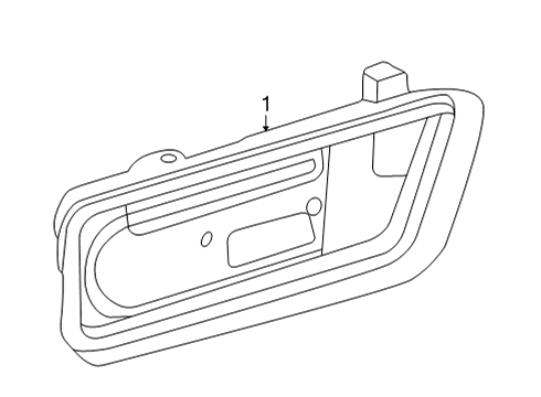 2023 Ford Bronco Sport Side Marker Lamps Diagram 1