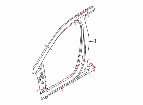 2019 Ford Police Responder Hybrid Aperture Panel Diagram