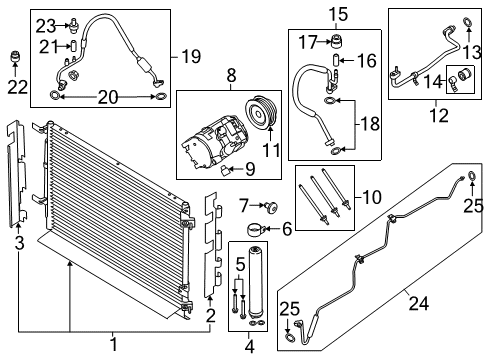 2022 Ford Mustang Air Conditioner Diagram 2