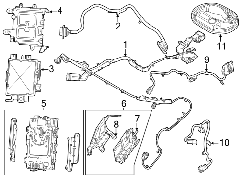 2021 Lincoln Aviator INLET Diagram for L1MZ-14A303-D