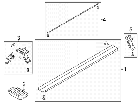 2020 Ford F-150 Running Board Diagram 7