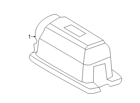 2021 Ford Explorer License Lamps Diagram