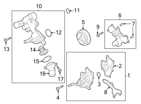 2021 Ford Explorer Water Pump Diagram 3