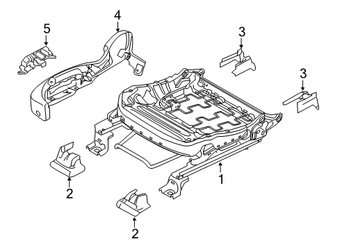 2019 Ford Police Interceptor Sedan Tracks & Components Diagram 2